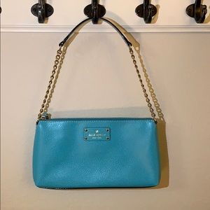 Kate Spade Small Turquoise Shoulder Bag
